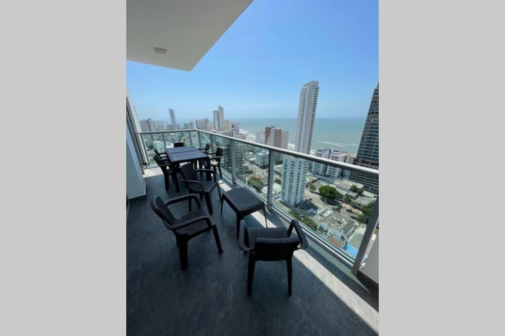 Infinitum Bocagrande-Piso 26-Apartamento Nuevo Картахена Экстерьер фото